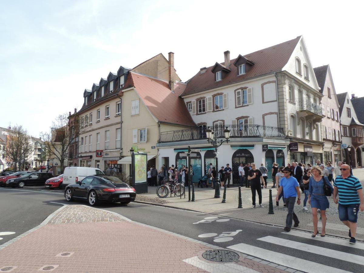 Appart'Azur Haguenau - Centre Grand'Rue - Logements Entiers Pour Voyageur Pro Bagian luar foto